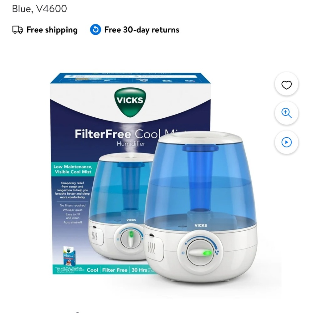 Vicks Humidifier - Picture 6 of 7